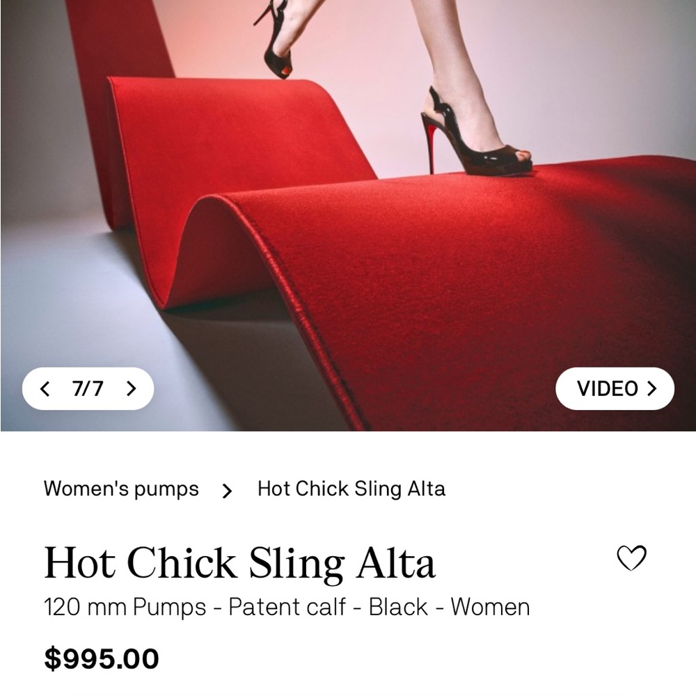 Louboutin Hot Chick Alta